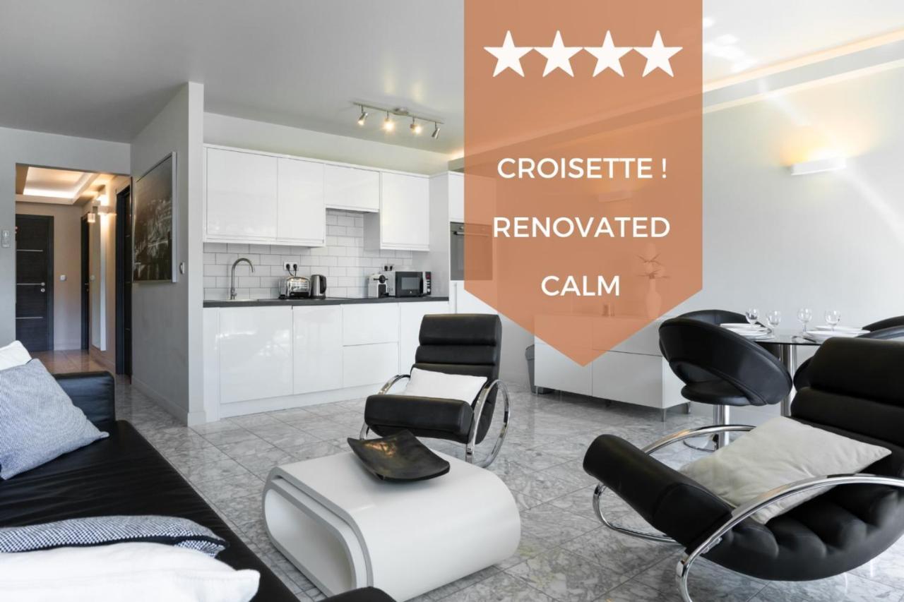 2-Bedroom Apartment Pointe Croisette Peaceful Walk To The Beach 칸느 외부 사진